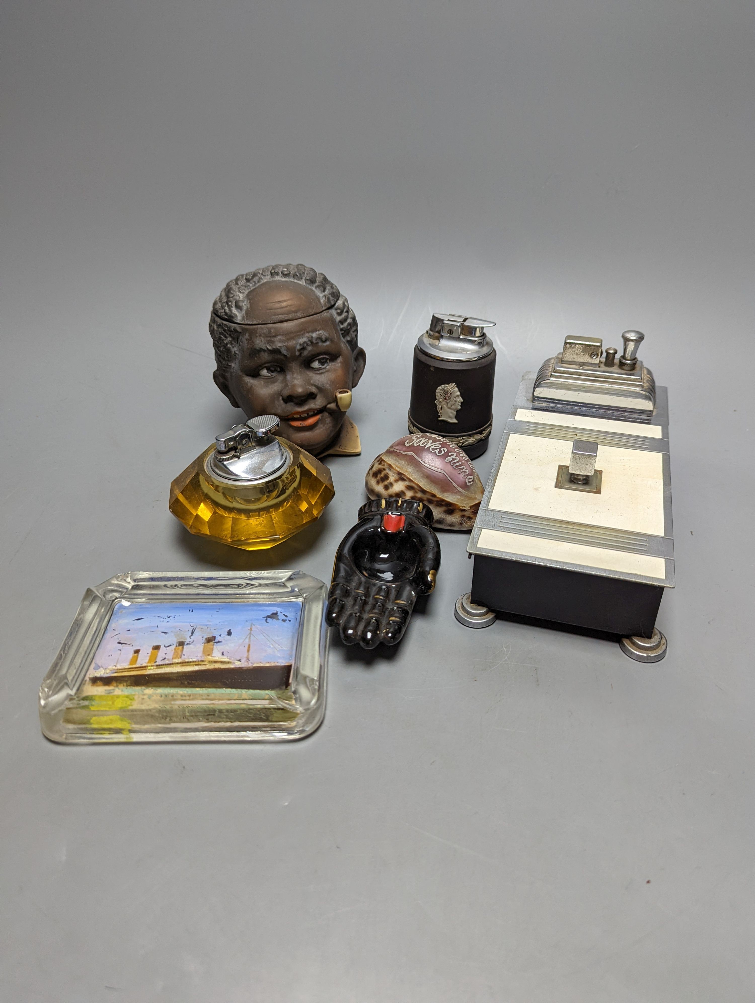 Smoking accessories including clay pipes